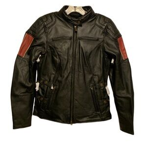 Harley Davidson 120th Anniversary Nostalgia Triple Vent System Leather Jacket